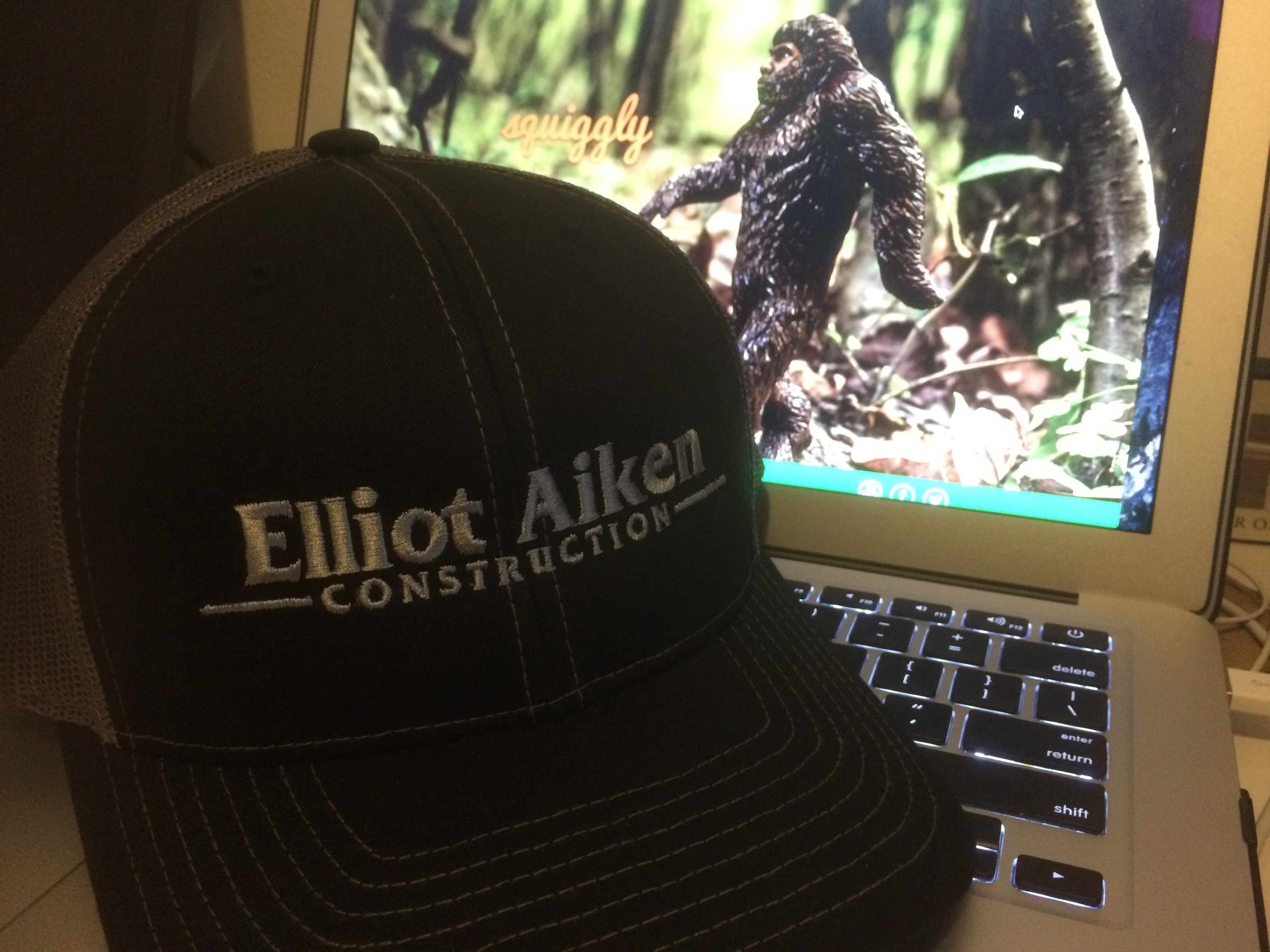 Trucker Style Hat For Elliot Aiken Construction